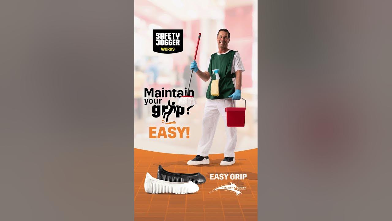 Safety Jogger Tiger Grip Easy Grip Cleaner YouTube