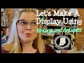 Let's Make A Display! Staging A Cabinet For An Antique Booth, Shop, Or Home | Reselling Antiques