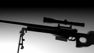 *With Music* L96 A1 Sniper Rifle Cinema 4D Intro [xSpecOpsxHD] HD