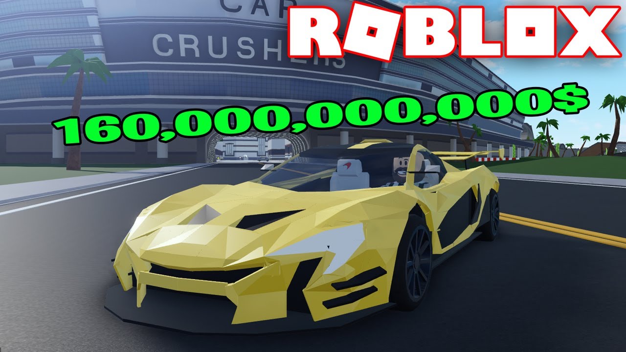 DESTROYING MCLAREN P1 in ROBLOX CAR CRUSHERS 2 - YouTube