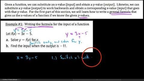 HA2 , 5.6.1 , Introducing Inverse Functions
