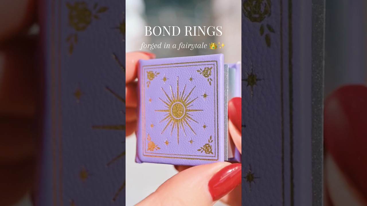 Which matching ring set would you choose for your fairytale love story? 👑✨💍#bondrings