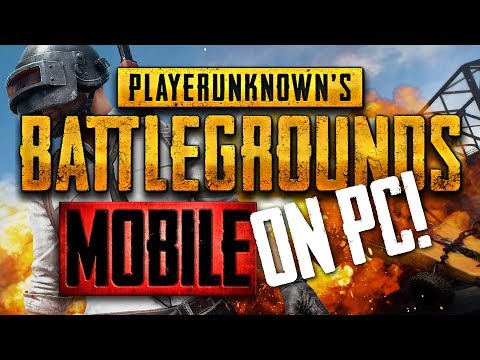 PUBG MOBILE (ENGLISH VERSION) - On PC plus Mouse and Keyboard!