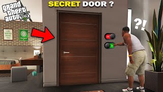 GTA 5 : I Opened The Most Secret Door Of Franklin's House.. (GTA 5 Mods) image