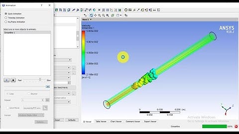 Ansys fluent tutorial :  Laminar pipe flow