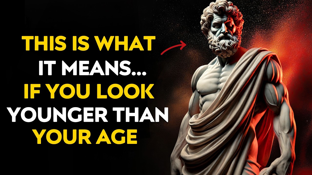 9 Hidden Reasons Why You Look Younger Than Your Age | Stoicism Philosophy