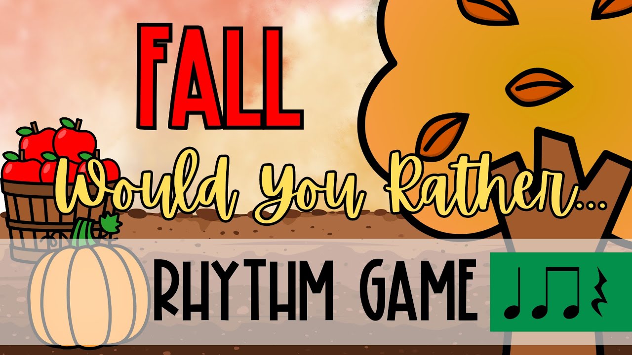 Fall Would You Rather Rhythm Game