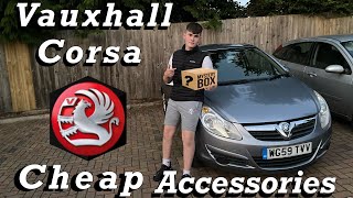 Vauxhall Corsa Cheap Car Accesories For Under £20🤫👀
