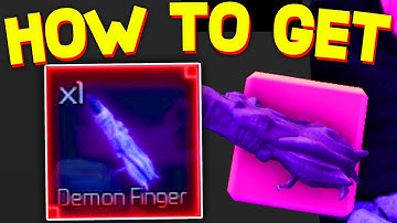 How To GET & USE DEMON FINGERS FAST in JUJUTSU INFINITE! ROBLOX