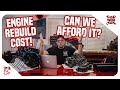 CBR 1000RR TOTAL engine REBUILD costs!! | 2008 CBR1000RR Street Fighter Build - Day 9