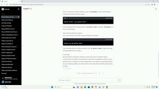 docker run python unit tests
