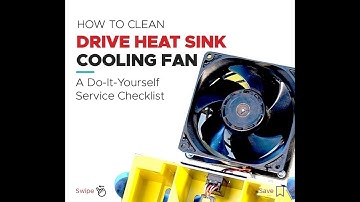 How to fanuc drive fan cleaning.headsink. how to clean.drive heat sink fan