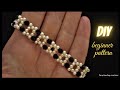 DIY stylish bracelet tutorial. Easy pattern bracelet