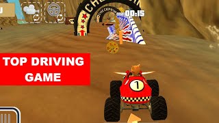Cat Race Car Extreme Driving Game 🔥 Gameplay Fun 👍 screenshot 1