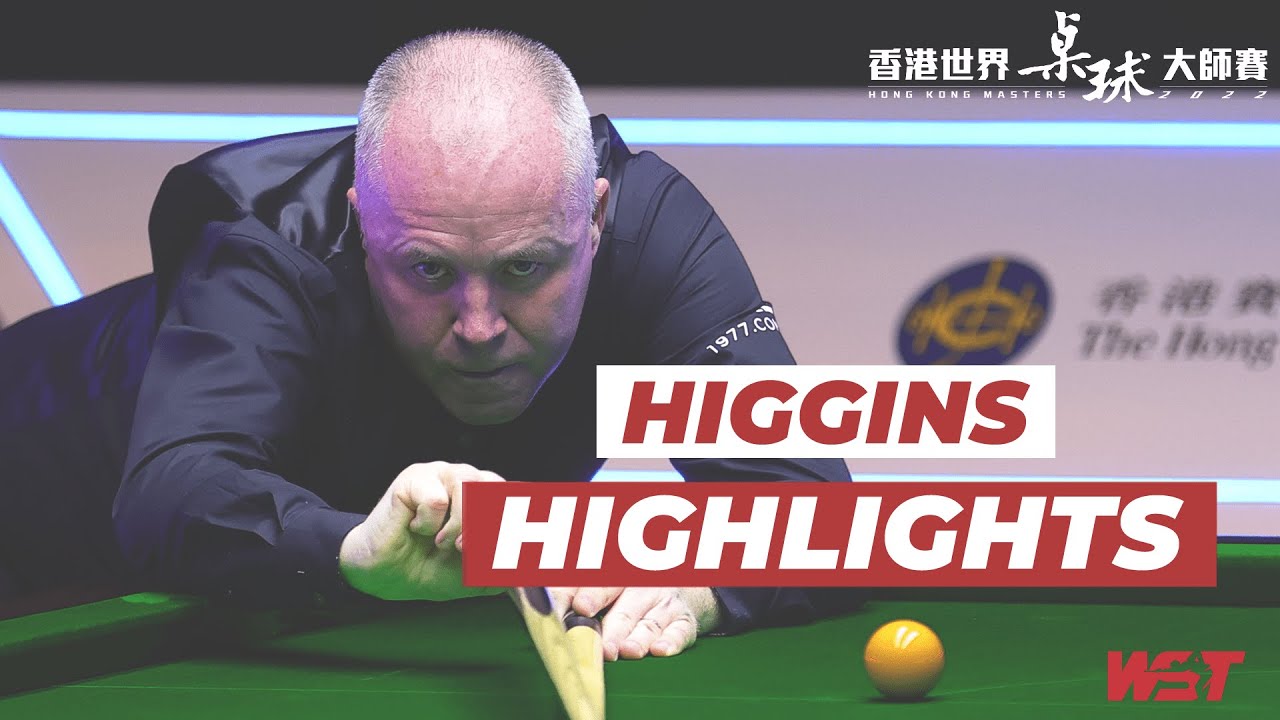 John Higgins Highlights After Close Win Over Judd Trump 5-4 QF Hong Kong Masters 2022