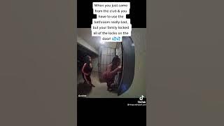 When you just came from the #club & you have to pee