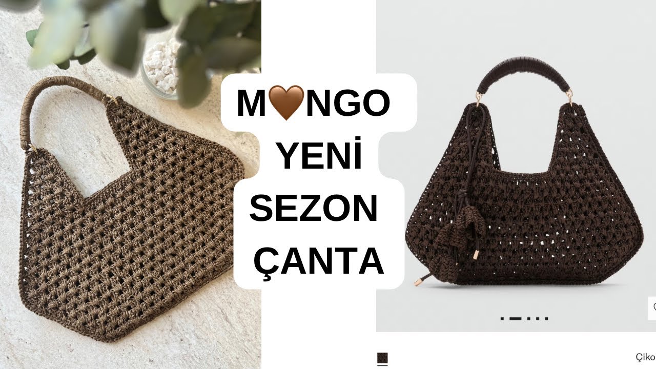 ÜNLÜ BİR MARKAYA AİT 2.999 TL OLAN YENİ SEZON ÇANTANIN BENZERİNİ YAPIYORUZ 🧶 #markachallenge