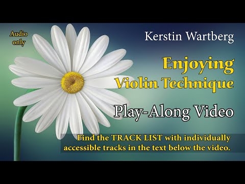 Enjoying Violin Technique: Play-Along Video