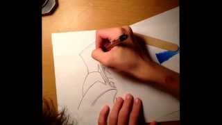Drawing and Coloring Lelouch from Code Geass