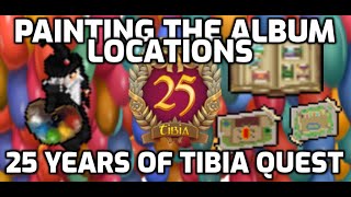 25 years of Tibia Quest - Album painting part - Lord Retro Access (sneak peak too)