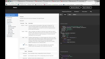 REST API Tutorial - IBM Watson - Language Translator