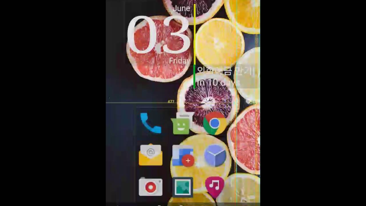 Making a swipe gesture from the right edge of the screen in TL