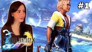 FIRST TIME Playing Final Fantasy X and I'M ALREADY OBSESSED! | Final Fantasy X - Part 1