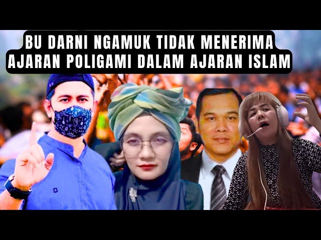 BU DARNI NGAMUK PROTES DENGAN AJARAN POLIGAMI DALAM ISLAM || DEBAT LINTAS IMAN class=