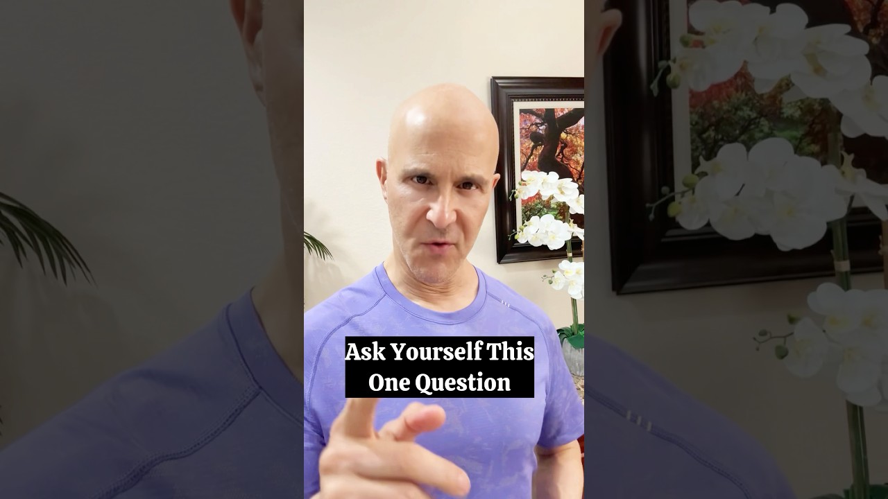 Ask Yourself This One Question? #drmandell #health #healing #life