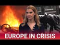 Riots spiral out of control in Europe as TV host bashes 'open border obsession'