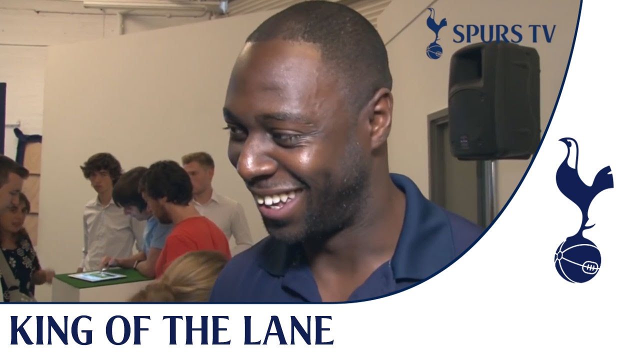 Spurs TV Ledley King tries Tottenham Turfies at launch event