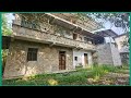 renovating a large abandoned house in a remote village