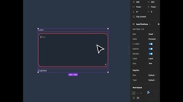 Super Flexible Text Input Component in Figma #uikit #responsivedesign