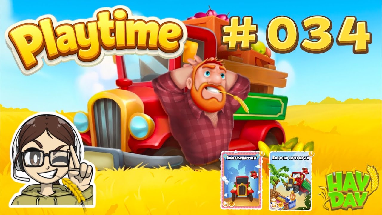 Hay Day - Playtime #034 - 123 LKW werden auf die Reise geschickt (Minipfad und Globales Event)