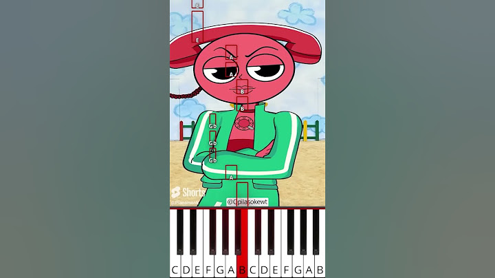 Power of Makeup Sprunki Lily x Tele vs Squid game 2 (@Opilasokewt) - Octave Piano Tutorial