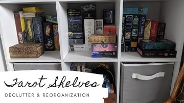 418. Organizing and Decluttering my Tarot and Oracle Deck Collection!