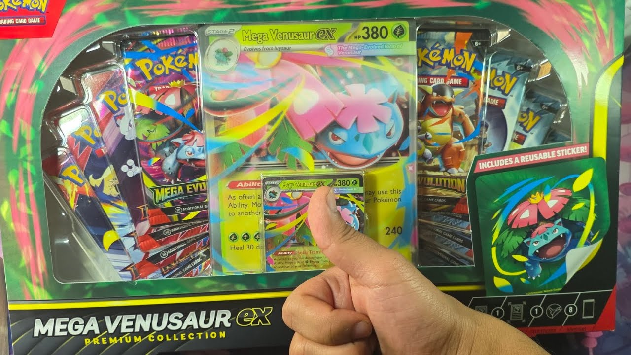 Poketuesday Opening Mega Venusaur Premium collection box 