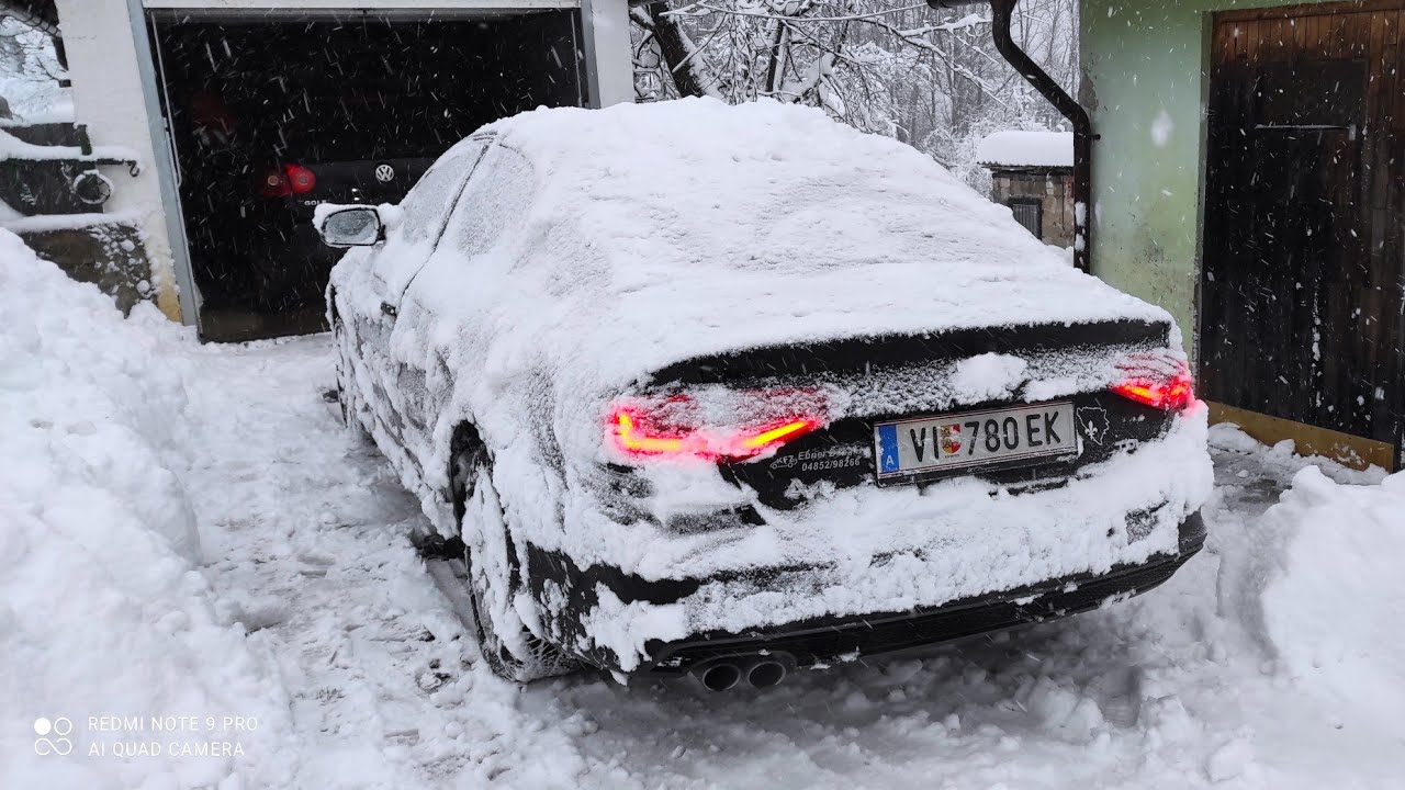 Prvi pokusaj probijanja kroz Snijeg. Struja se konacno stabilizovala