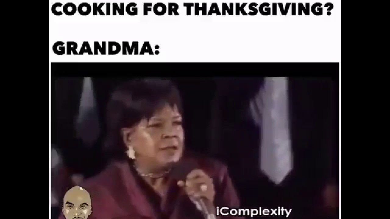 ⁣Grandma Thanksgiving Rap Song