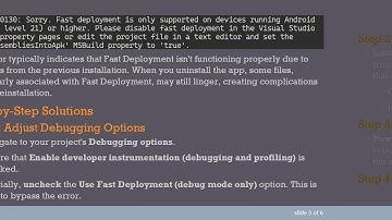 Resolving Xamarin Reinstallation Issues on Android Devices