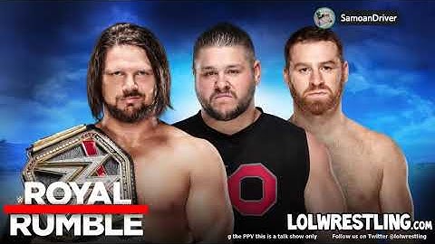 8Pack from OverClockers.com - Royal Rumble 2018 - Call in Show