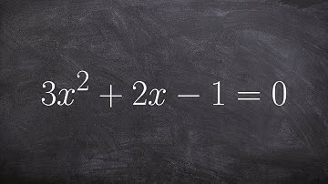 Solving by completing the square and factoring out a three