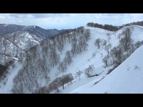 160312　軍沢岳（役内大橋より）