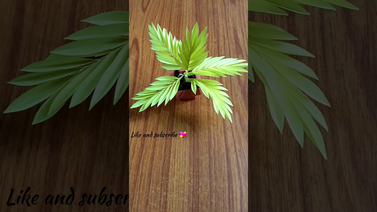 Paper plant pots| paper plants diy| DIY crafts for kids| Kids crafts 