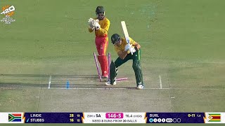 South Africa Vs Zimbabwe T20 World Cup 2026 Highlights   Match Highlights 