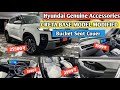 Creta 2024 Bucket Seat Cover Installation ! Creta Base Model Modified ! Hyundai Genuine Accessories