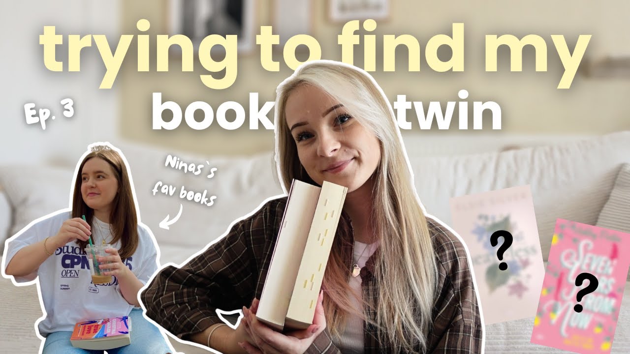 ich lese Nina's Lieblingsbücher 💌 | book twin reading vlog 📖 Ep. 3
