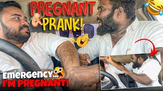 Pregnant Prank 🤣 | funny traps | Car fooling | Tamil Taxi Car Pranks 