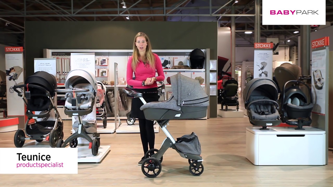 stokke xplory v4 black melange