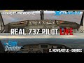 Real 737 Pilot LIVE | IXEG 737 Cardiff to Newcastle | Cessna 150 to Dundee